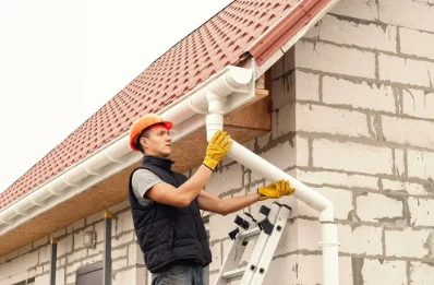 Pose et remplacement de gouttières à Izaut-de-l'Hôtel